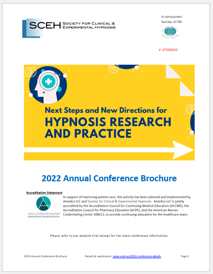 SCEH 2022 Conference Brochure